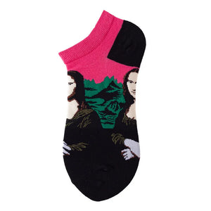 Unisex 1 Pair Funny Colorful Ankle Socks