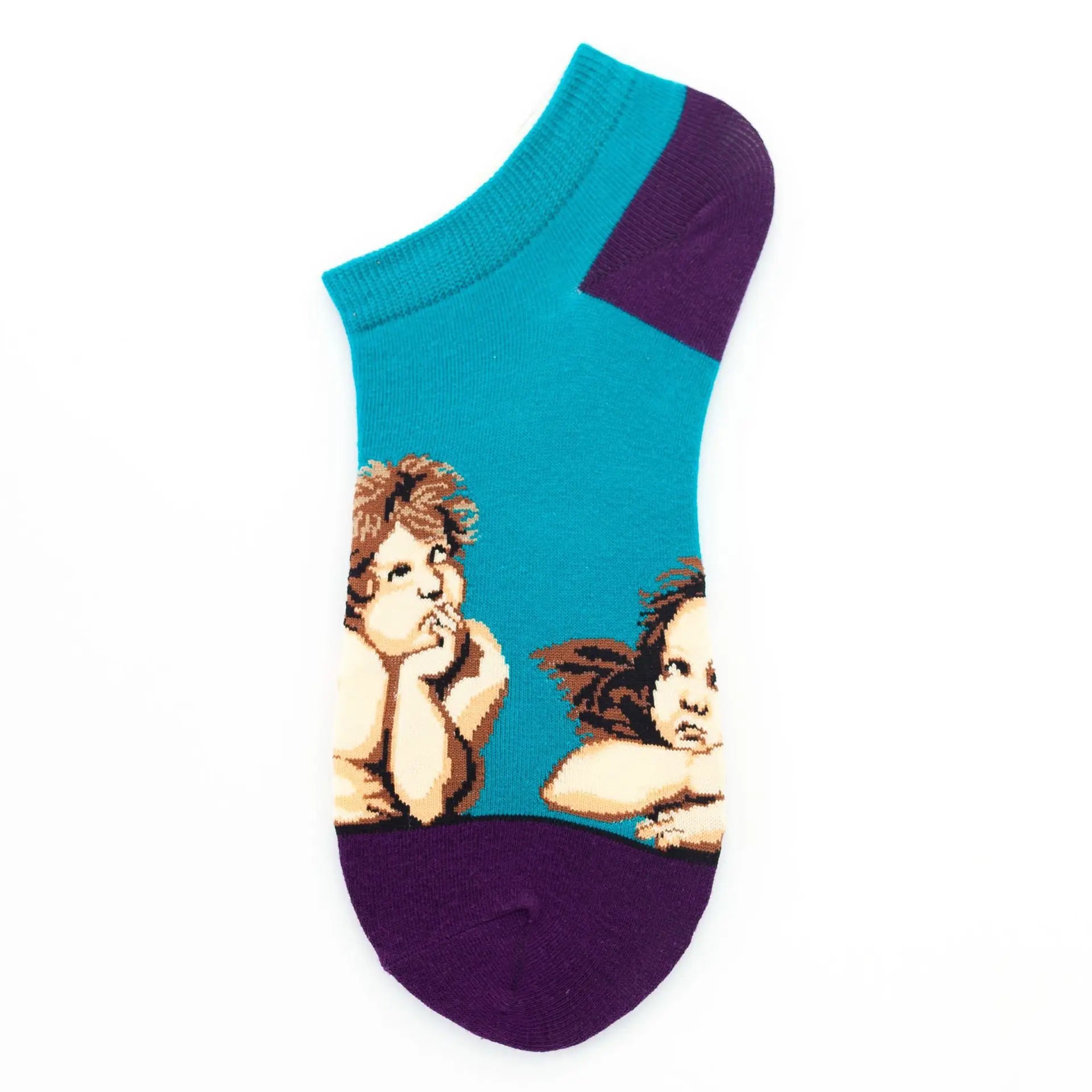 Unisex 1 Pair Funny Colorful Ankle Socks