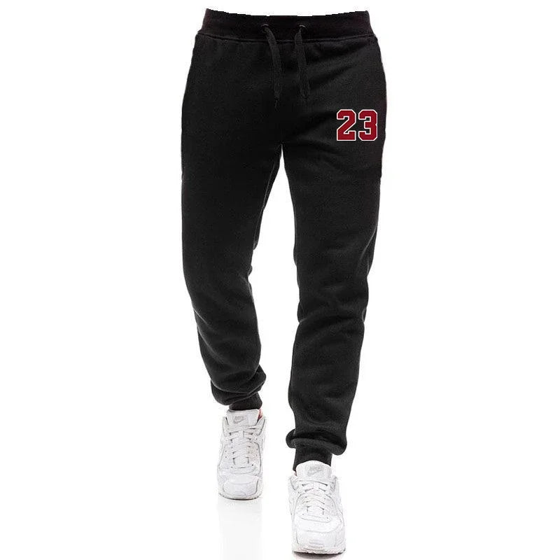 Men's 2 Piece Casual #23 Print Jogging Suit Set