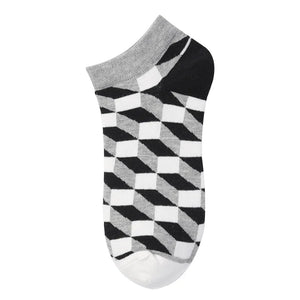 Unisex 1 Pair Funny Colorful Ankle Socks