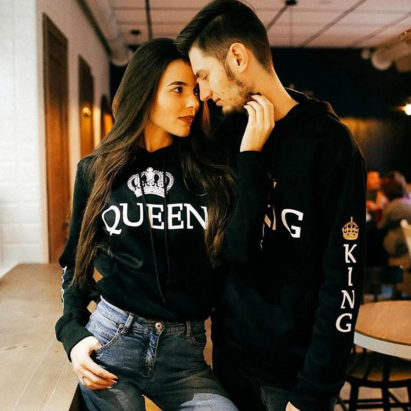 Couples King and Queen Hoodie Sets