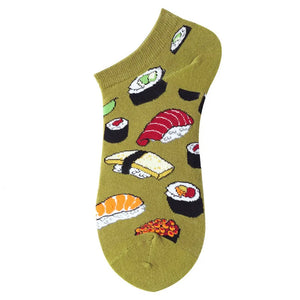 Unisex 1 Pair Funny Colorful Ankle Socks