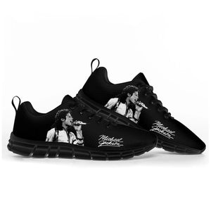 Unisex Michael Jackson Custom Print Gym Shoes