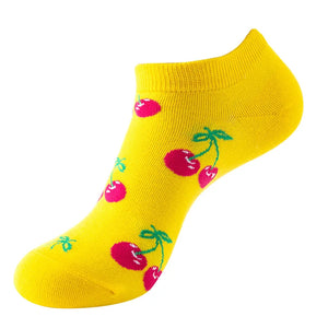 Unisex 1 Pair Funny Colorful Ankle Socks