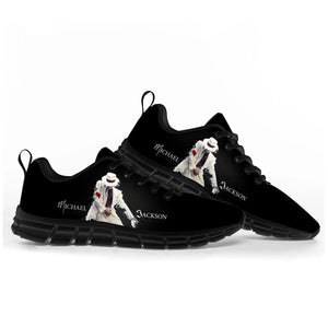 Unisex Michael Jackson Custom Print Gym Shoes