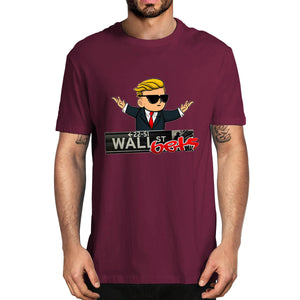 Men's Wallstreet Print T Shirt