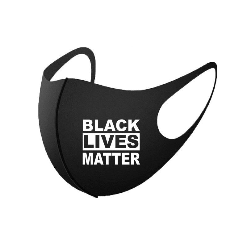 Unisex 2 Piece Face Mask with Black Lives Matter Logo