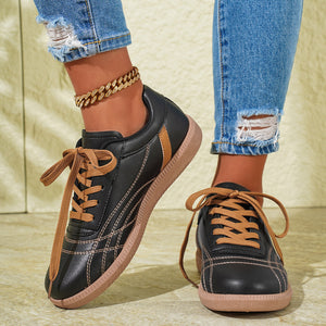 Women's Lace-Up Casual Sneakers