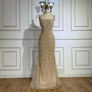 Women's Elegant Luxury High-end Pearl Beaded Dress