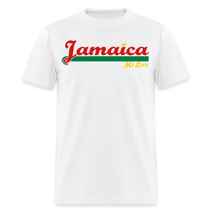 Unisex Original Jamaica Print T Shirt - white