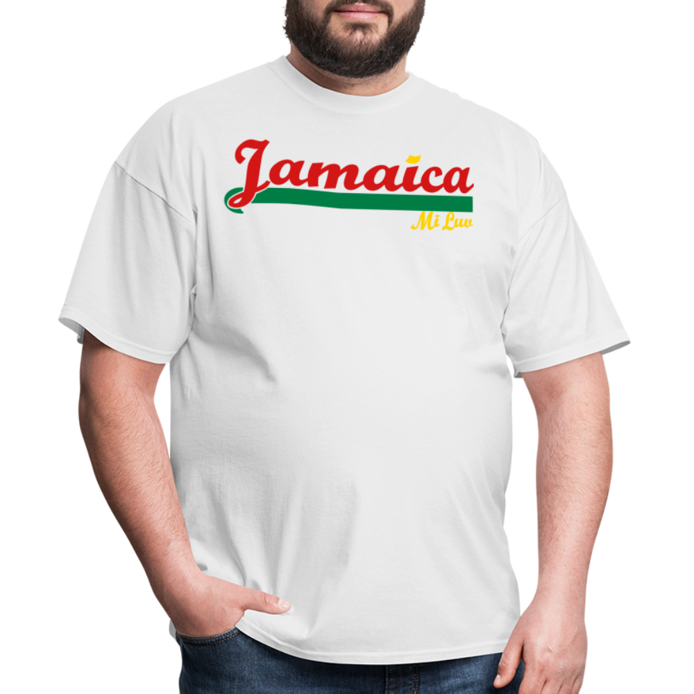 Unisex Original Jamaica Print T Shirt - white