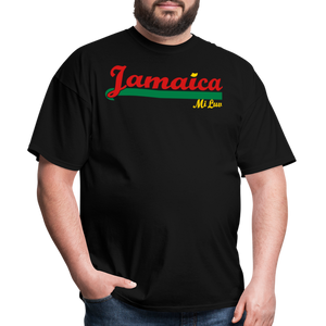 Unisex Original Jamaica Print T Shirt - black