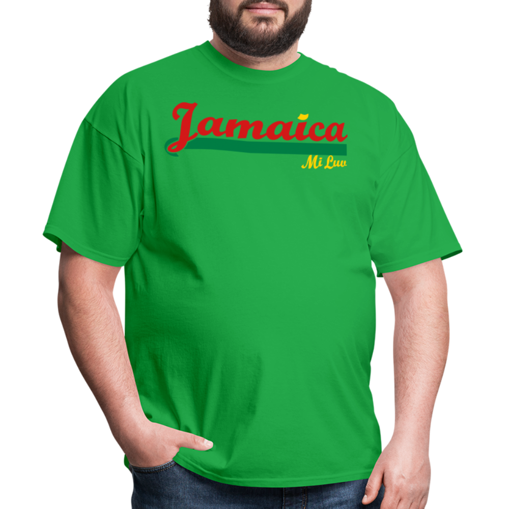 Unisex Original Jamaica Print T Shirt - bright green