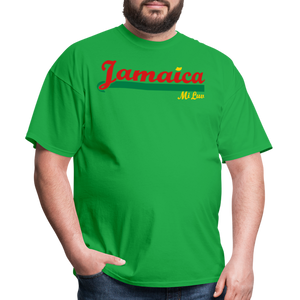 Unisex Original Jamaica Print T Shirt - bright green