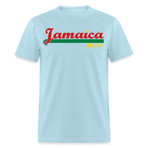 Unisex Original Jamaica Print T Shirt - powder blue