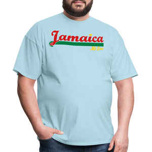 Unisex Original Jamaica Print T Shirt - powder blue