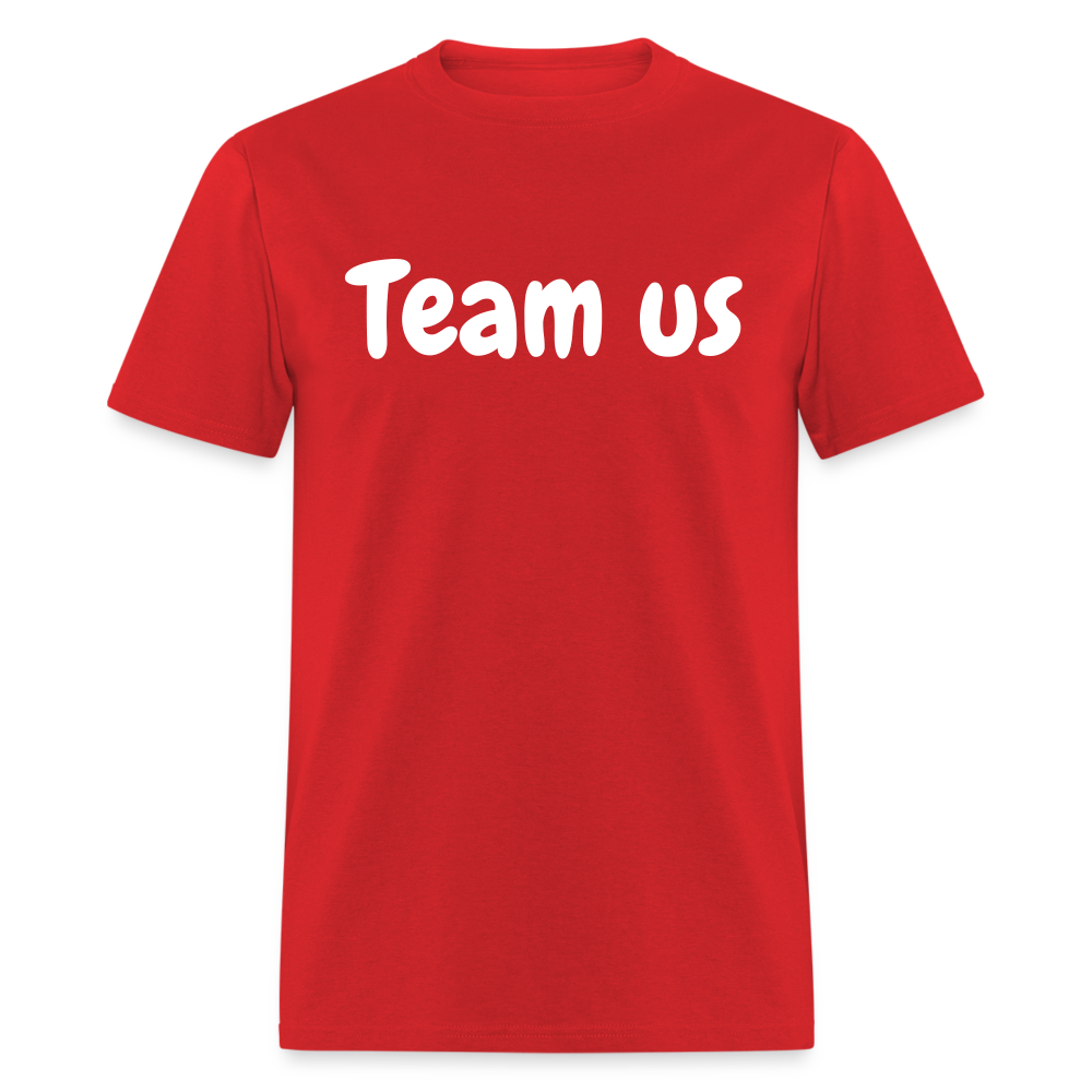 Unisex Team us T Shirt - red