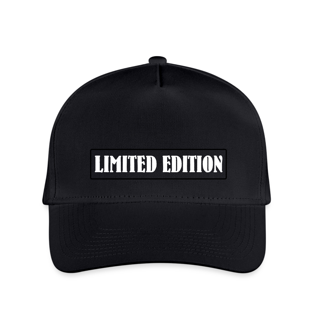 Kid's Baseball Limited Edition Print Cap - black