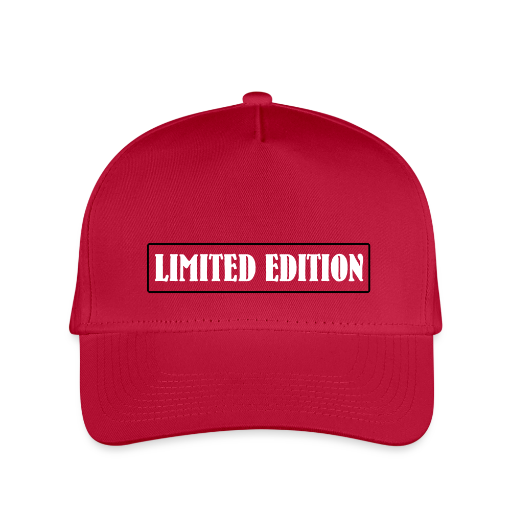 Kid's Baseball Limited Edition Print Cap - red