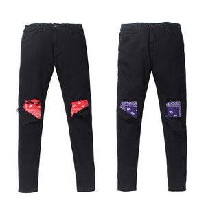 Boys Wash and Tear Patches Jeans - Shirtafied