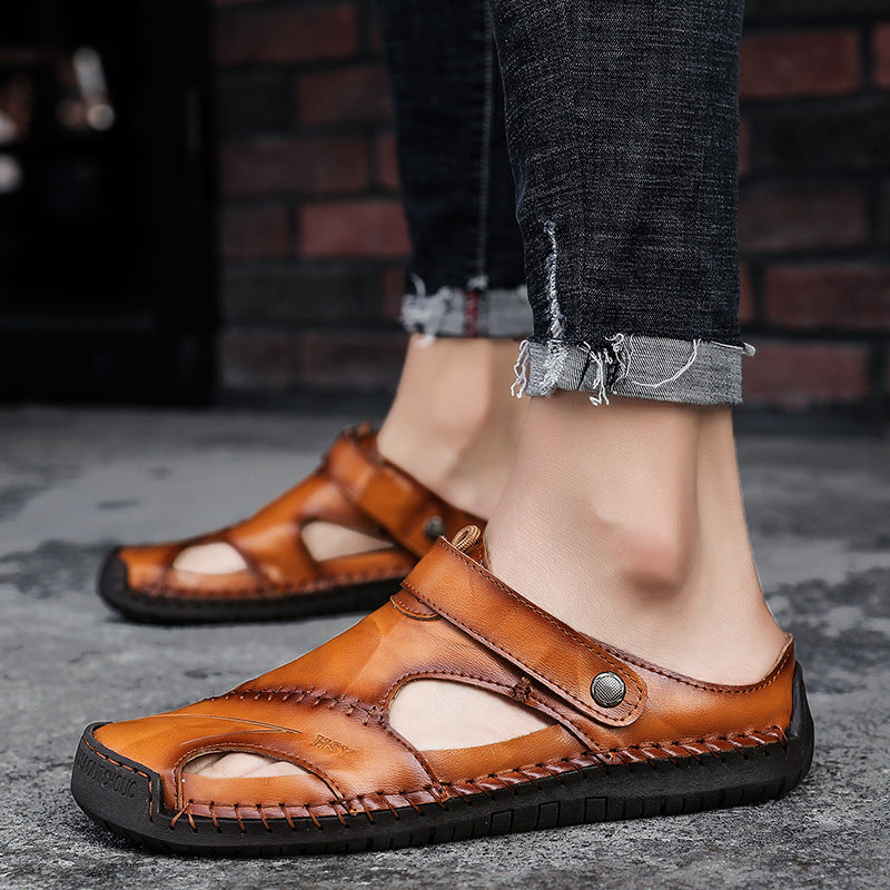 Men"s Cross Fashion Sandals - Shirtafied