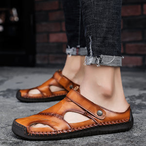 Men"s Cross Fashion Sandals - Shirtafied