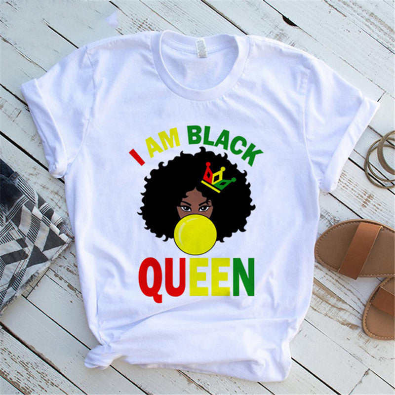 Women's Feminism Black Queens Designs T Shirts - Shirtafied