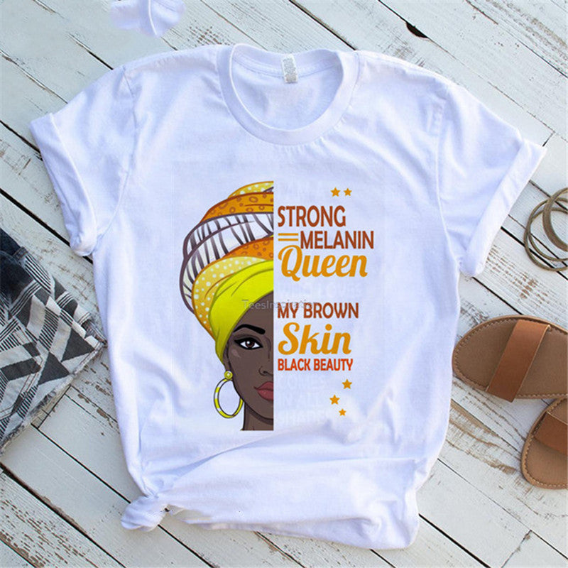 Women's Feminism Black Queens Designs T Shirts - Shirtafied