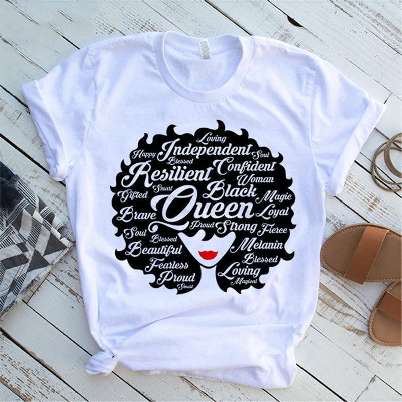 Women's Feminism Black Queens Designs T Shirts - Shirtafied