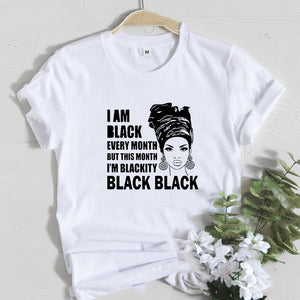 Women's Feminism Black Queens Designs T Shirts - Shirtafied