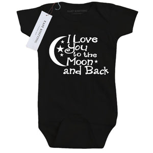 Babies Moon Star Letter Print One Piece Romper - Shirtafied