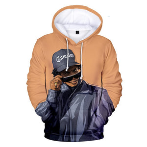 Unisex 3D Gangsta Rapper Eazy E Print Hoodie - Shirtafied