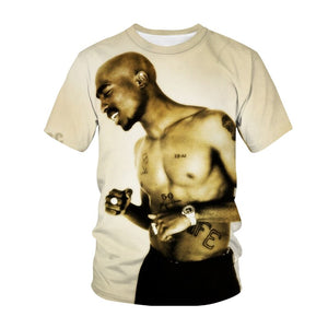 Men's 3D Pac Print T Shirt - Shirtafied