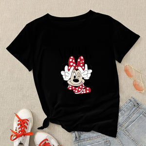 Girls Funny Cute Cartoon Print T Shirt - Shirtafied