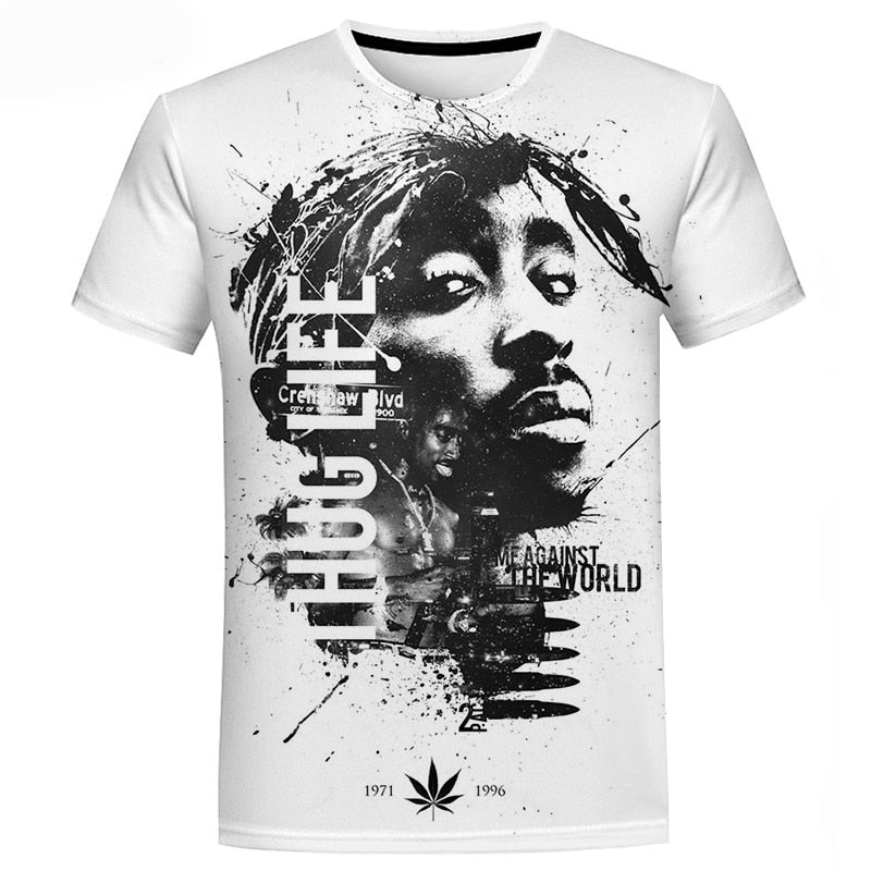 Men's 3D Artist Print T Shirt - Shirtafied