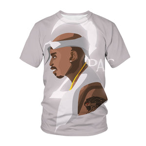 Men's 3D Pac Print T Shirt - Shirtafied