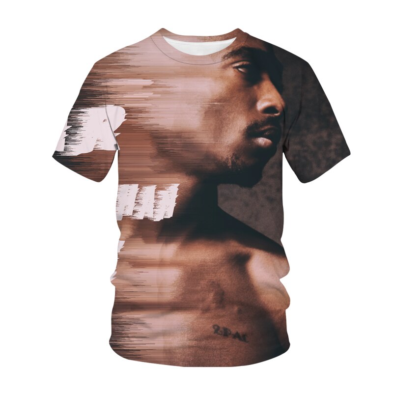 Men's 3D Pac Print T Shirt - Shirtafied