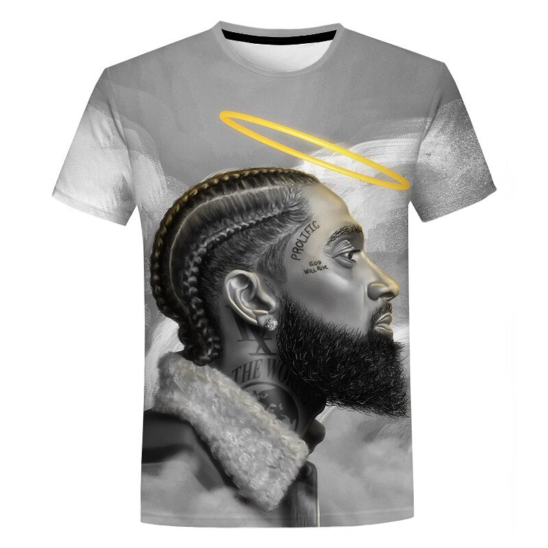 Men's 3D Artist Print T Shirt - Shirtafied