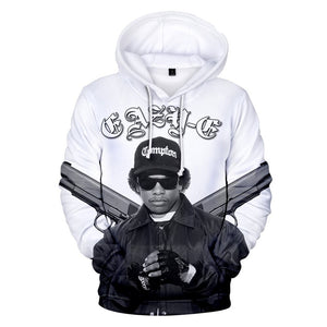 Unisex 3D Gangsta Rapper Eazy E Print Hoodie - Shirtafied