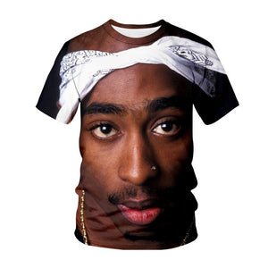 Men's 3D Pac Print T Shirt - Shirtafied