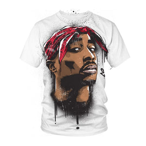 Men's 3D Pac Print T Shirt - Shirtafied