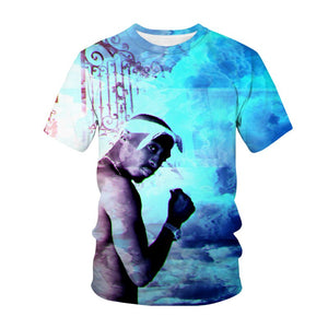 Men's 3D Pac Print T Shirt - Shirtafied