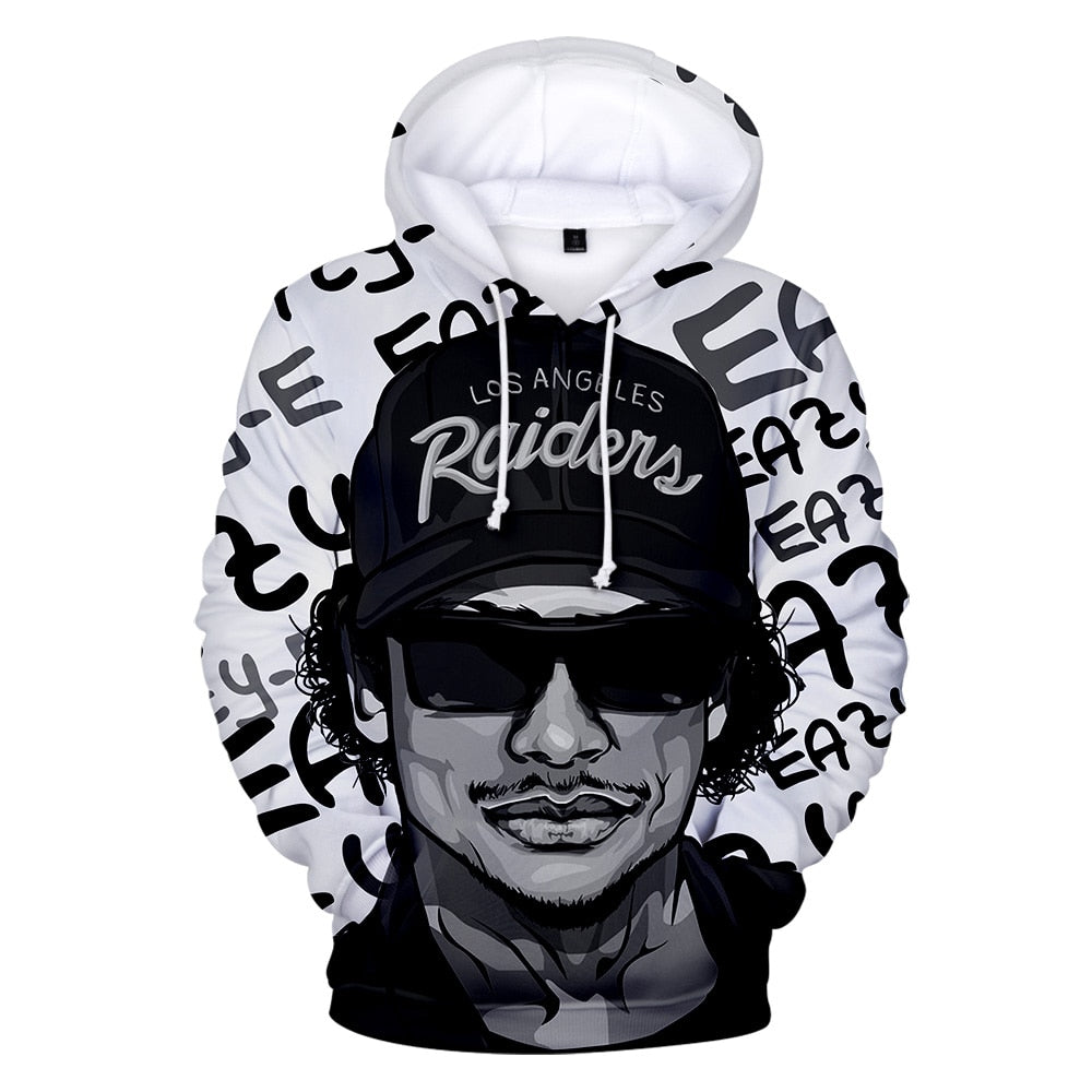 Unisex 3D Gangsta Rapper Eazy E Print Hoodie - Shirtafied