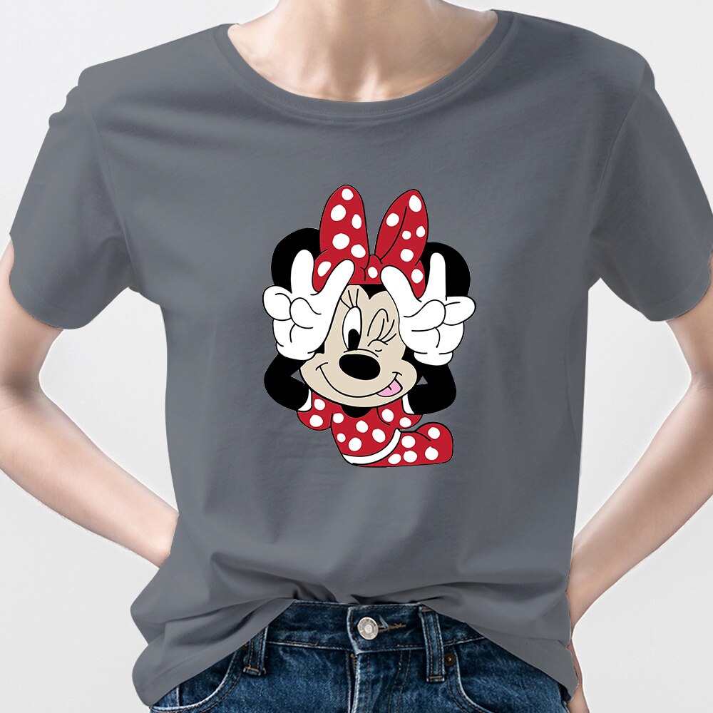 Girls Funny Cute Cartoon Print T Shirt