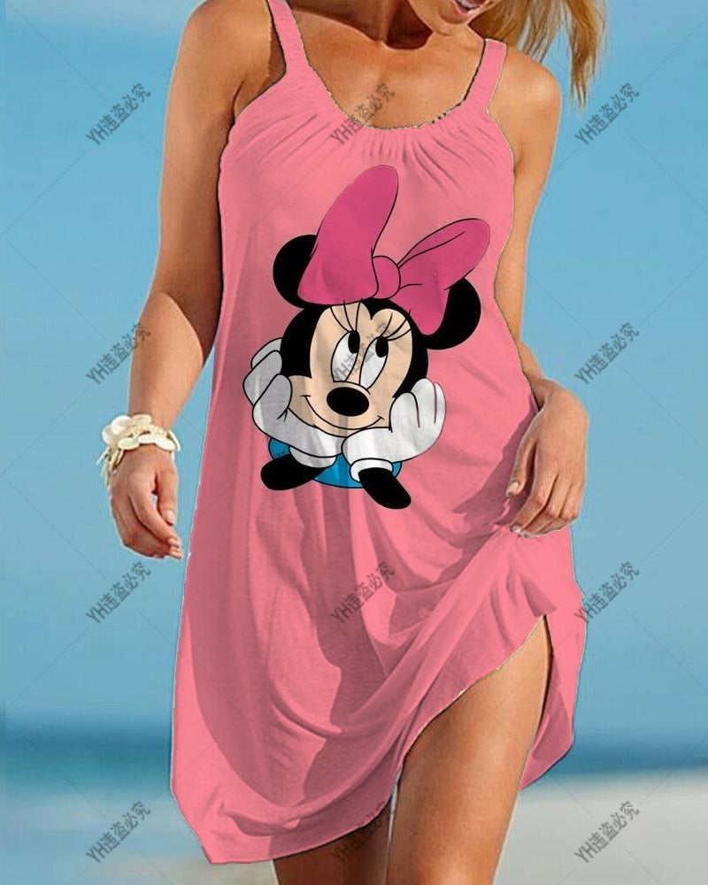 Women's Funny Character T Shirt Dress - Shirtafied