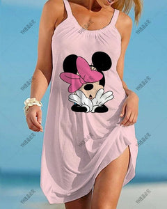 Women's Funny Character T Shirt Dress - Shirtafied