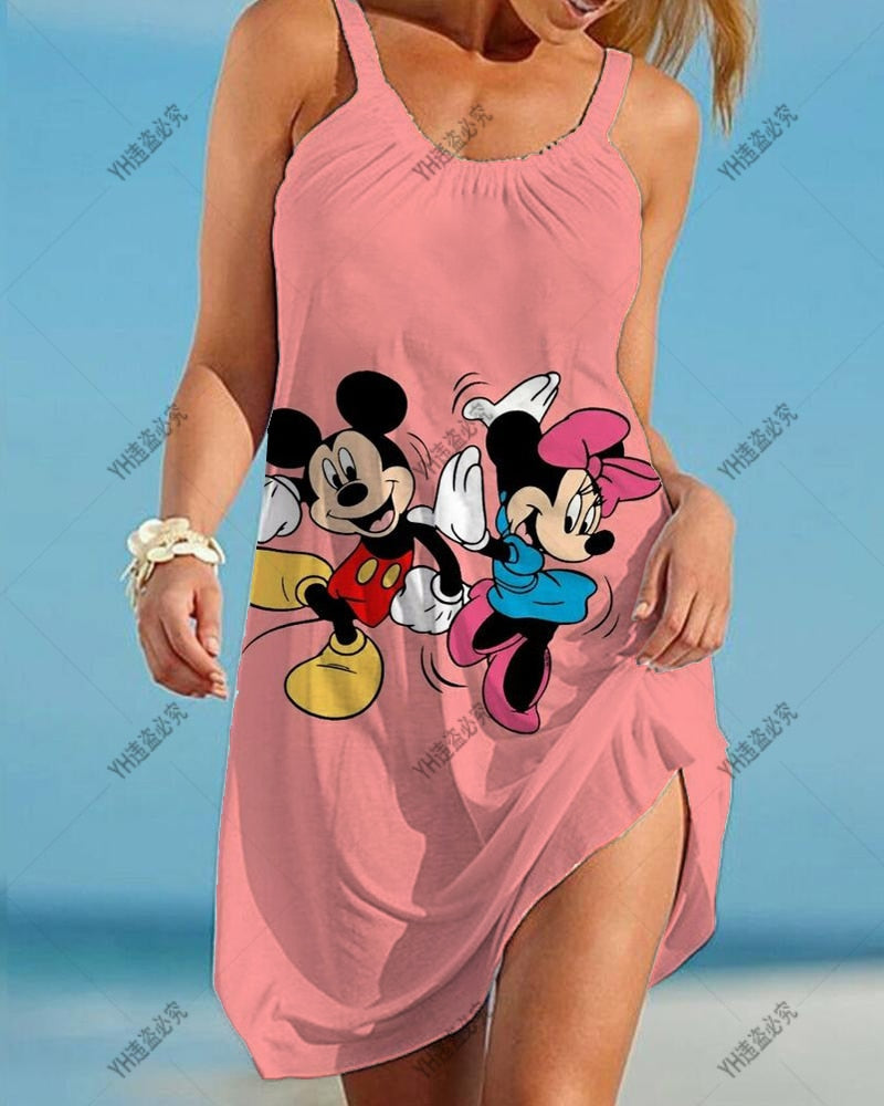 Women's Funny Character T Shirt Dress - Shirtafied