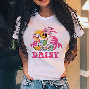 Girls Cute Comfy Duck Print T Shirt - Shirtafied