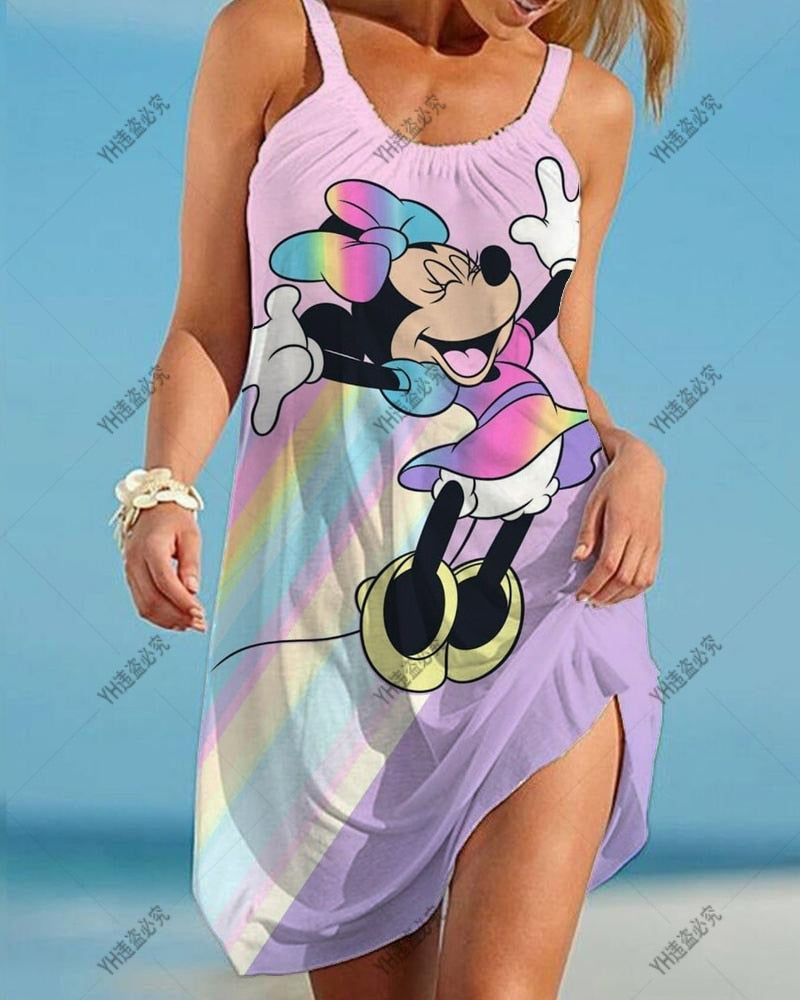 Women's Funny Character T Shirt Dress - Shirtafied