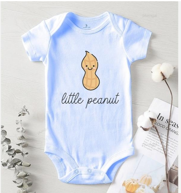 Babies Peanut Print One Piece - Shirtafied